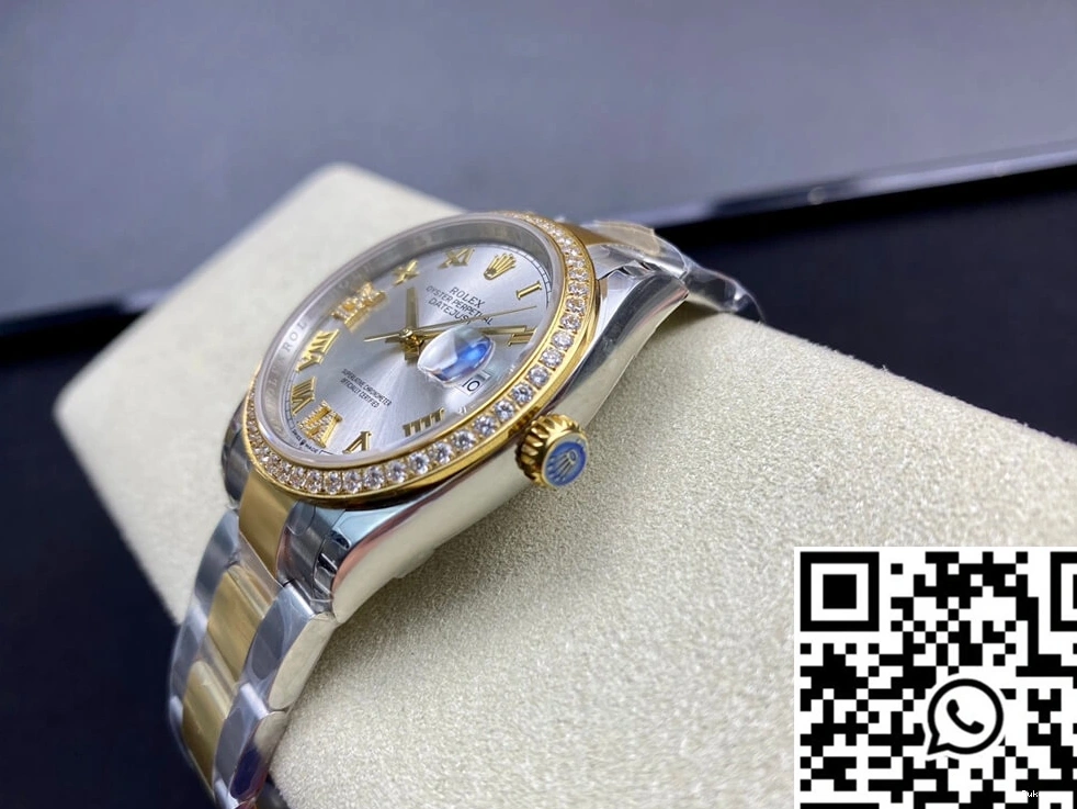 Diamond-set Factory Bezel Rolex Datejust M126283RBR-0018 EW 0601